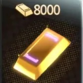 골드 8000개