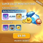 Value Monthly Card