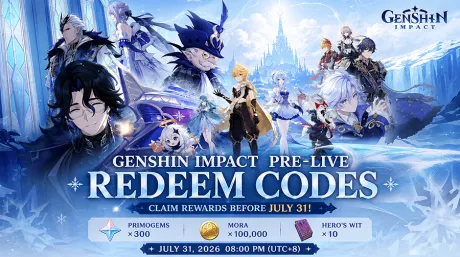 Genshin Impact 7.0 Preview Livestream Redemption Codes: Snezhnaya 300 Primogem Rewards Arrive July 31