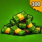 300 Green Banknote