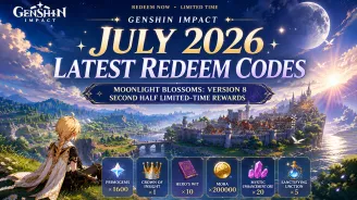 Genshin Impact July 2026 Latest Redemption Codes | Moon VIII Version Second-Half Limited-Time Rewards – Claim Now