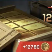 12780 Golden Eagle Coins (double the first charge)