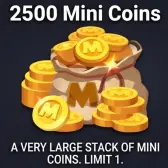 2500 Mini Coins