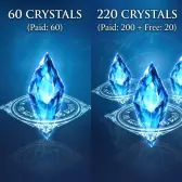 60+220 Crystals