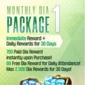 Monthly Dia Package 1