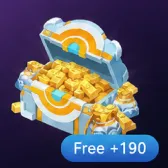 Pok é mon Gold Nuggets  * 500 (Free+190)