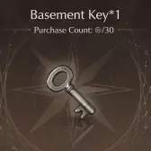 Basement Key *1 Basement Key *1