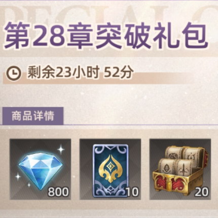 第28章突破礼包