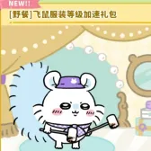 (野餐)飞鼠服装等级加速礼包